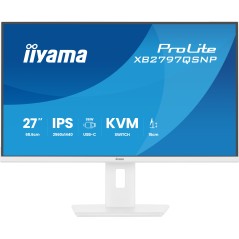 iiyama ProLite XB2797QSNP-W1 27" IPS 2K Monitor - Stunning 2560 x 1440 Resolution, HDMI, DisplayPort & USB-C, 75Hz Refresh Rate 